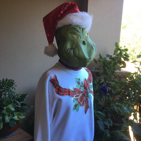 Jerzees Hand-Painted Top w/Holiday Motif NWOT - Picture 3 of 12